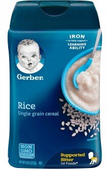 Gerber Baby Cereal Rice 8 oz 227 gr 227 gr Kaşık Mama kullananlar yorumlar